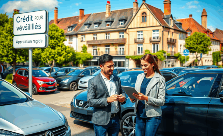 Un client heureux recevant une approbation rapide pour son crédit auto