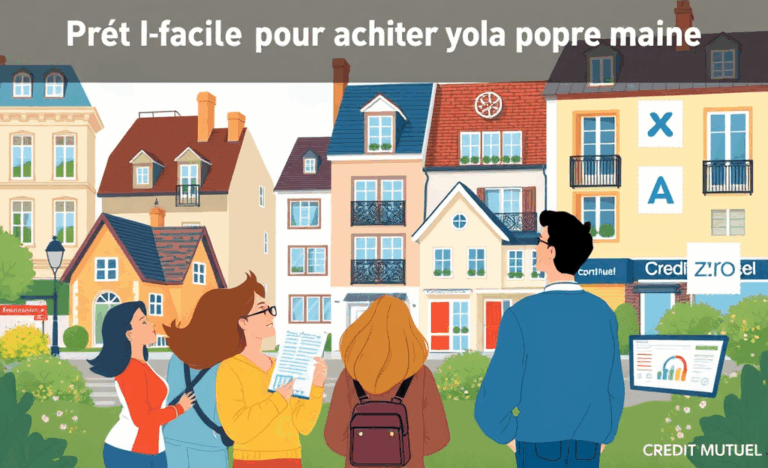 Image depicting a family standing in front of a newly purchased home, symbolizing the ease of buying with a home loan.