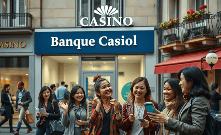 Illustration of a quick personal loan process with Banque Casino