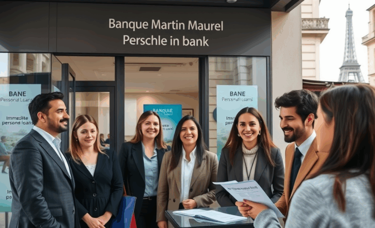 Image représentant un client heureux obtenant un prêt express de la Banque Martin Maurel