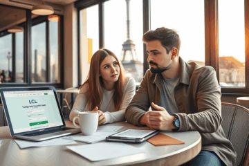 Image d'un consultant financier discutant d'un prêt personnel avec un client pour des besoins urgents.