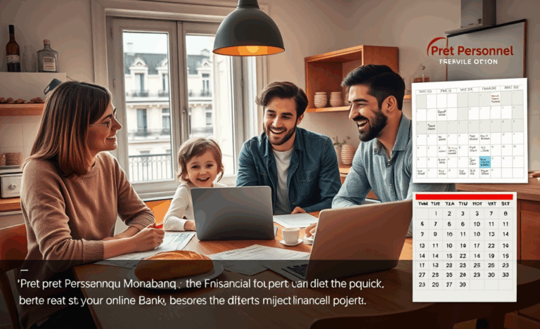 Image illustrant un prêt personnel rapide et sans complications avec Monabanq.