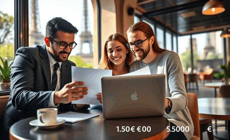 Image of a person happily receiving instant loan approval online.