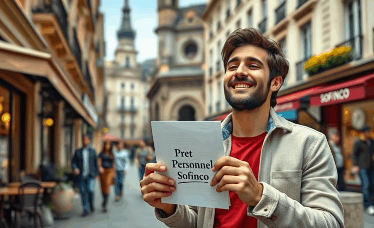 Image illustrant un prêt personnel Sofinco pour gérer des besoins financiers urgents.