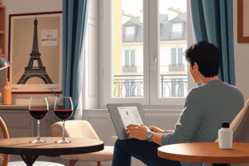 Person using a laptop to apply for a home loan online
