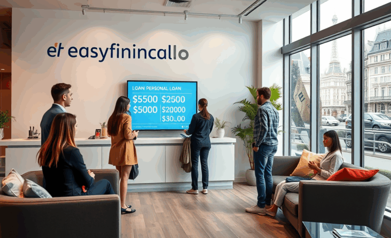Image illustrant un prêt personnel rapide et sans complications avec easyfinancial.