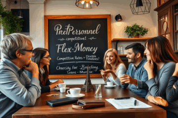 Image illustrant le concept de prêt personnel FlexMoney avec des conditions flexibles
