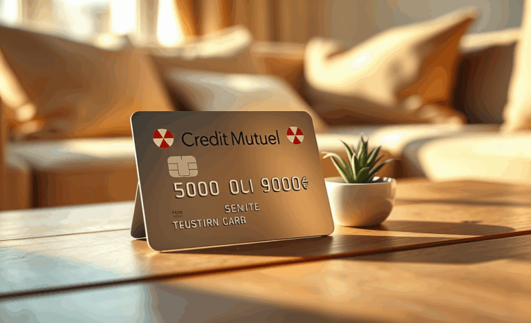 Carte de Crédit Crédit Mutuel avec options de financement entre 3 000 € et 9 000 €.