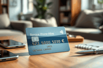 Carte de Crédit Banque Rhône-Alpes avec une limite de 5 000 €