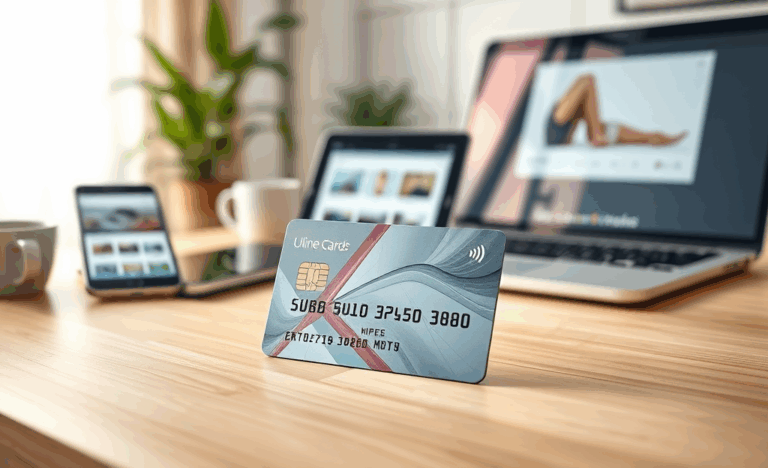 Image illustrant une carte de crédit en ligne fiable
