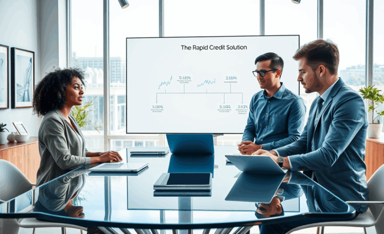 Illustration d'une carte de crédit rapide pour des solutions financières immédiates.