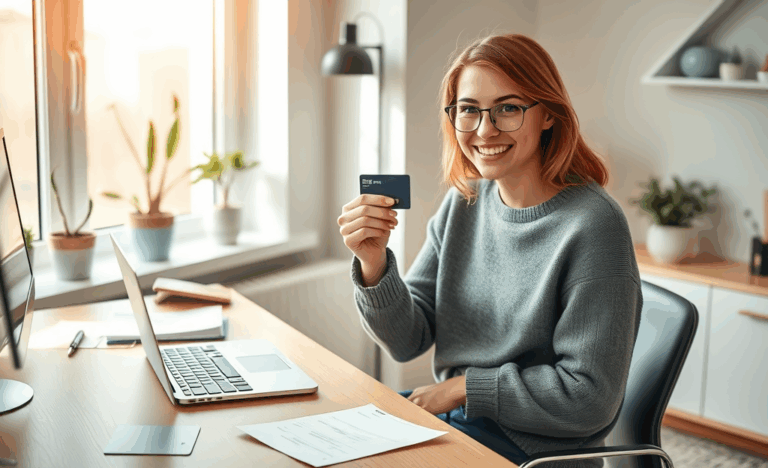 Obtenez votre carte de crédit facilement et rapidement en ligne.